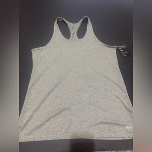 Nike Gray Racerback Tank Top